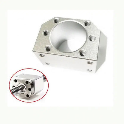 TEBAK D-01 SFU1605 1610 Ball Screw Nut Housing DSG12H 16H 20H 32H 40H Aluminium Alloy Ballscrew Nut Housing Bracket Holder Fit