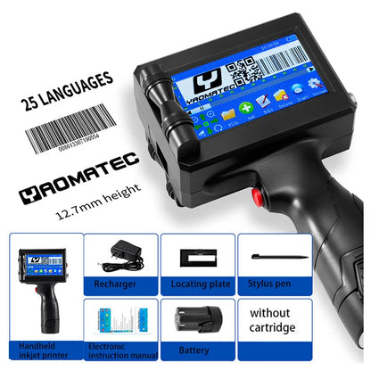 TEBAK SY-1788 Hand Held Inkjet Inkjet Printer Handheld Ink Cartridge Inkjet Printer