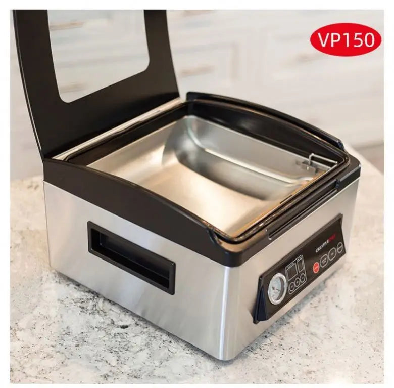 TEBAK VP100 150 New Design Table Top Mini Household Kitchen Supermarket Commercial Vacuum Sealer Food Vacuum Packing Machine