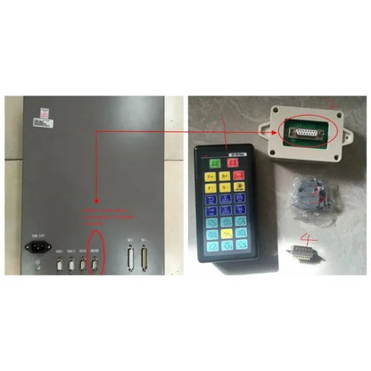 TEBAK Wireless Remote Control SF-RF06A for SF-2300S/SF-2310S/SF-2100C/SF2100S/C-QG Flame Plasma Cutting Machine CNC System
