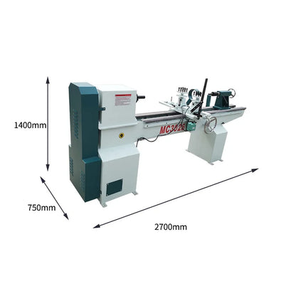 A TEBAK Supplier High Quality Small Profiling Wood Lathe Hand Movement Wood Lathe Machine