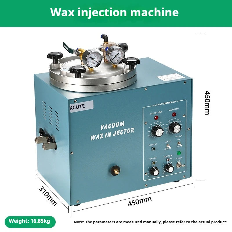 TEBAK Wholesale Jewelry Casting Vacuum Injection Machine Jewelry Wax Mold Making Tool Digital Display Vacuum Injector Machine