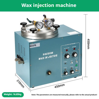 TEBAK Wholesale Jewelry Casting Vacuum Injection Machine Jewelry Wax Mold Making Tool Digital Display Vacuum Injector Machine