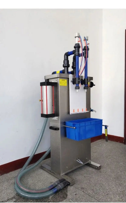 TEBAK Shampoo Cleaner Corrosive Bottling Double Head Corrosive Liquid Sterilization Water Liquid Bottle Oil Filling Machine