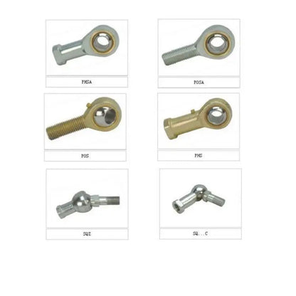 TEBAK D-28 High Precision Bone Shape Bearings SI SA Series Right Hand Female Thread Rod Ball Joint Rod End Joint Bearing