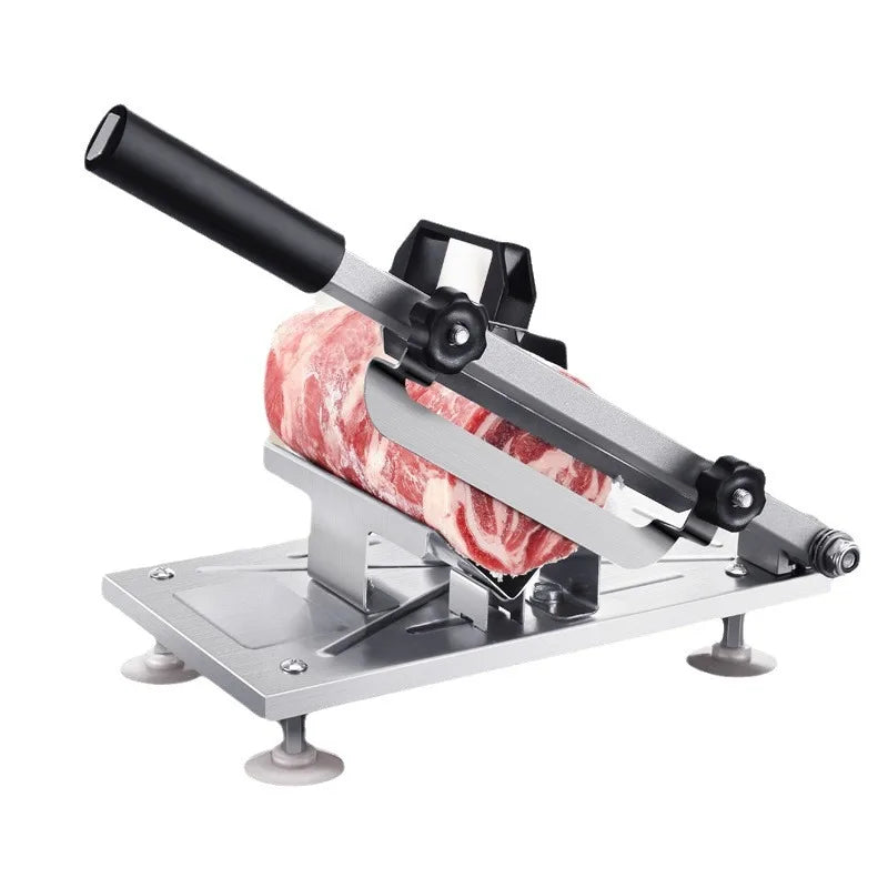 Home Cooking Hot Pot Shabu BBQ Manual Frozen Meat Vegetable Fruit Stainless Steel Meat Beef Mutton Roll Slicer Cutter
