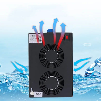 Water Cooler Tank Chiller Water Cooling Machine Suitable Aquarium for Reef Coral Jellyfish Shrimp Water Plants and Fish Farming
