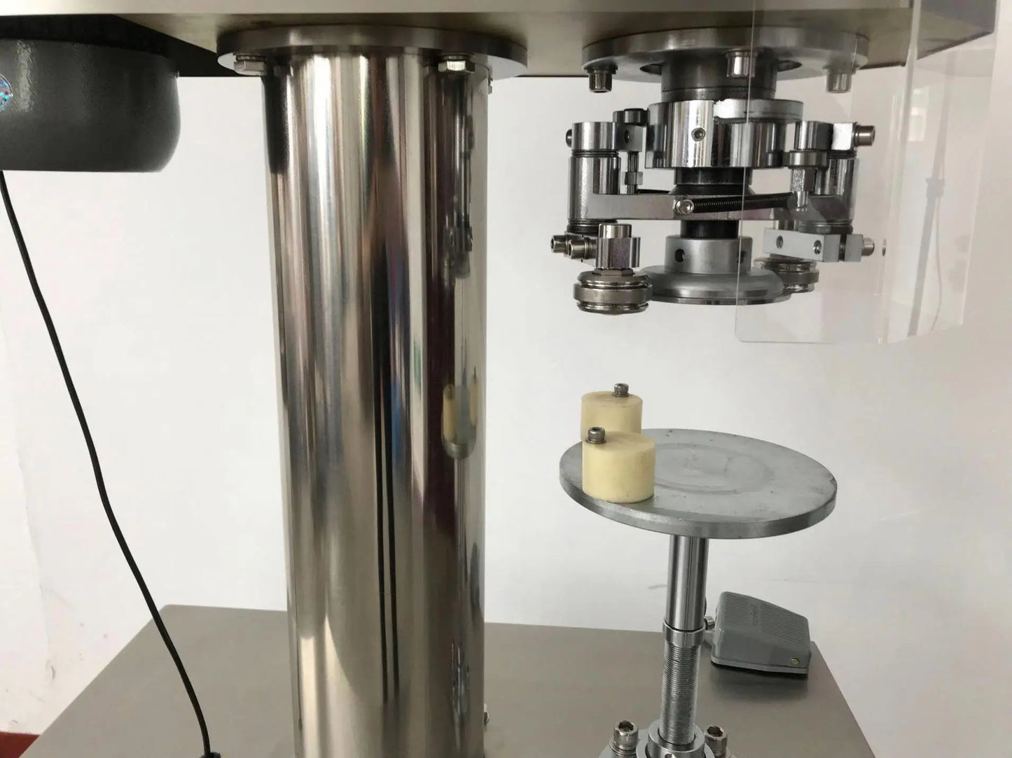 TEBAK Glass Jar Vacuum Sealer Machine Mini Cup Sealer Vertical Electric Aluminum Beer Soda Stainless Steel Can Capping Machine