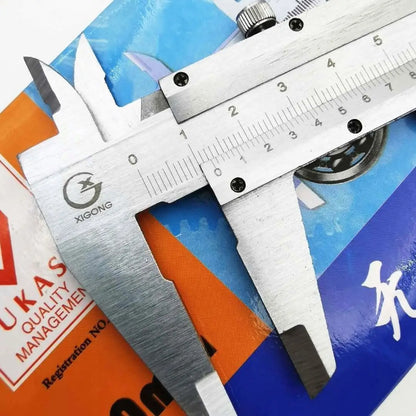 TEBAK High Precision 0-150MM 6 Inch/150mm Vernier Caliper Stainless Steel 300 Mm Calibrador Vernier 0-300mm Pie De Rey