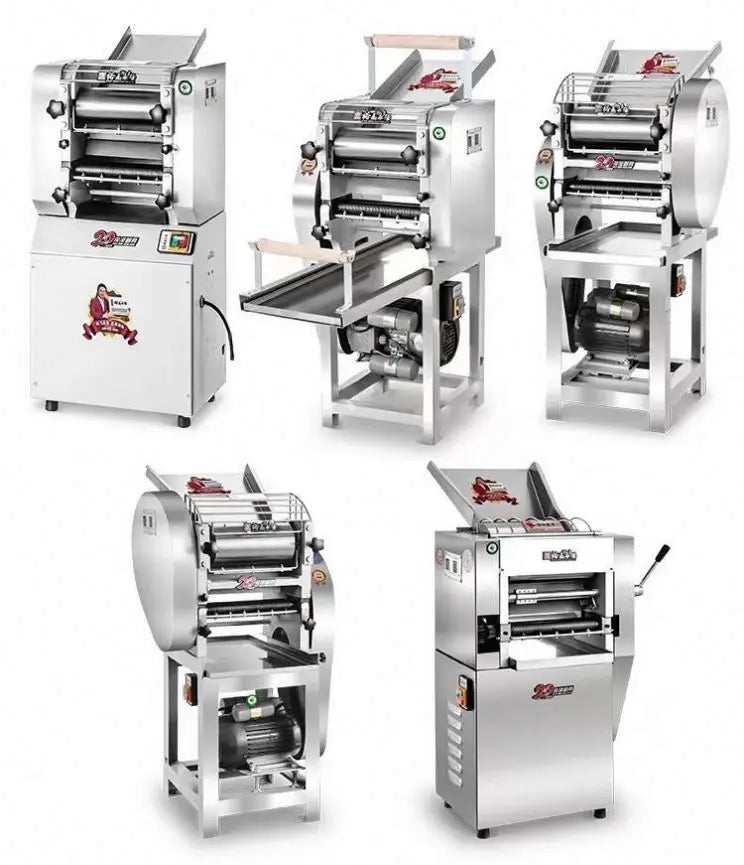 TEBAK High Speed Pasta Press Automatic Pasta Skin Bun Machine Commercial Low Noise Stainless Steel Kneading Machine