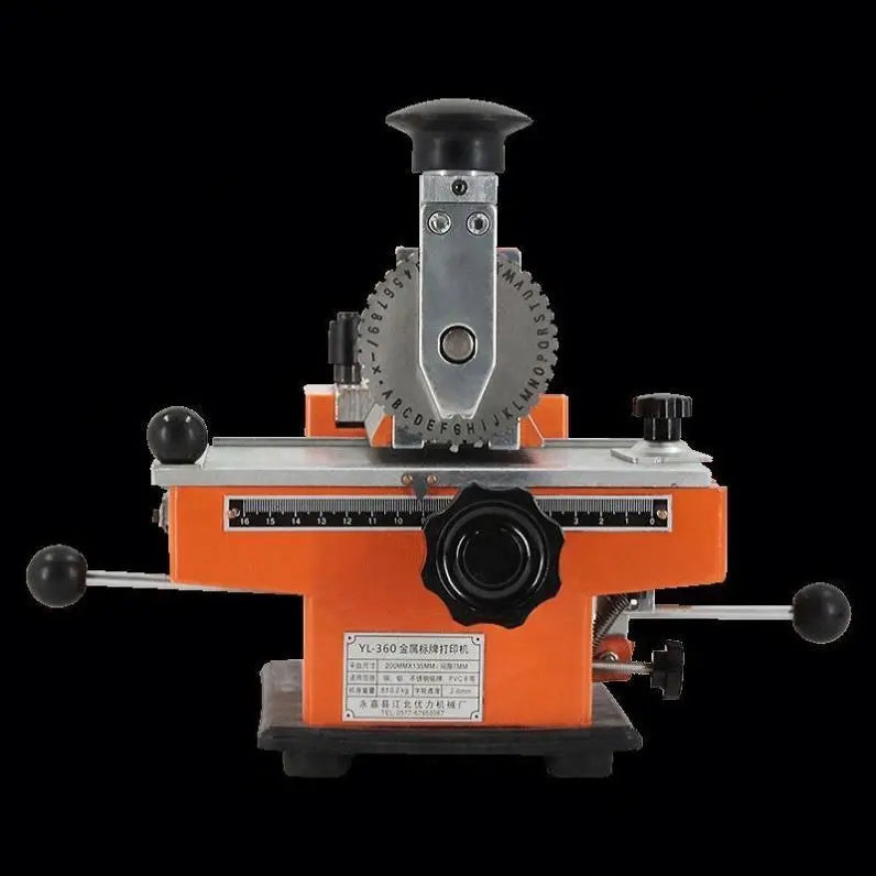 TEBAK High Quality Multi-function Metal Marking Machine Name Plate Printer and Manual Marking Machine Engraving Machine