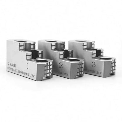 TEBAK Hydraulic Chuck Hard Jaw High Precision 5/6/8/10/12/15 Inch Oil Pressure Chuck Standard 3 Claws for CNC Lathe Accessories