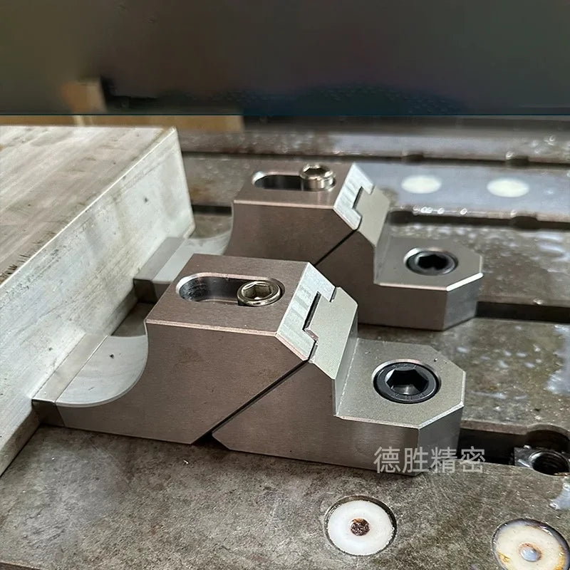 M10 CNC Side Fixture Clamp Fixed Precision Fixtures Clamping OK Vise Vice Frog Clamps Flat End Bench Vice Workholding Fixturing