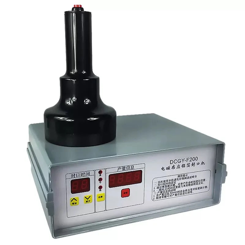 TEBA Mini Hand Plastic Bottle Jar Can Cap Lid Aluminum Foil Heat K SY-800A/B Hot Induction Packaging Sealer Sealing Machine