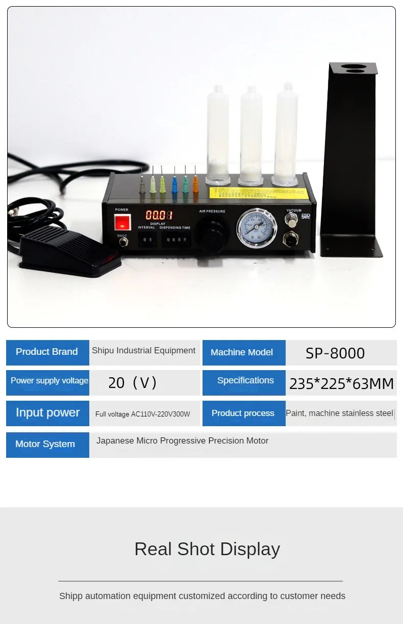 Hot Seal Precision Automatic Dispensing Machine Controller Dispenser Dispensing Tool Machine