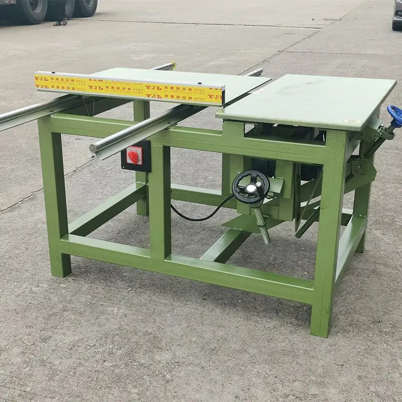 TEBAK Professional Board Small Sliding Table Panel Saw Cutting Machine for Making Furniture Can Cut at 45 Angles Are Sold
