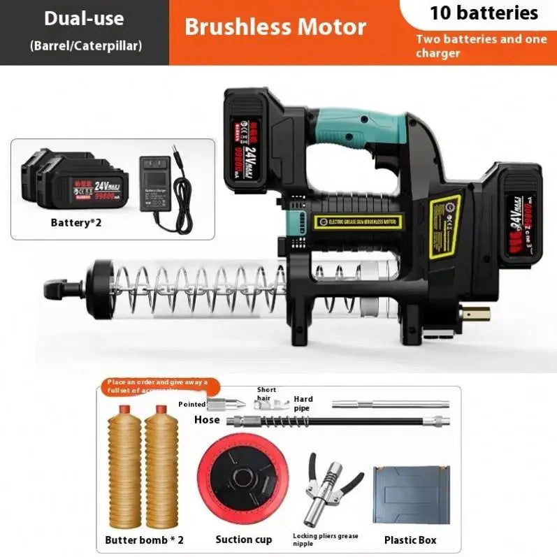 for Sale Professional Rechargeable Battery Electric Grease Gun With 600cc 10000 Battery Grease Gun Cordless Grease Gun