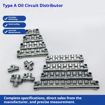 Cnc Machine Tools Mechanical Lubrication System for Oil Separator and Lubrication Accessories Resistance Oil Circuit Distributor
