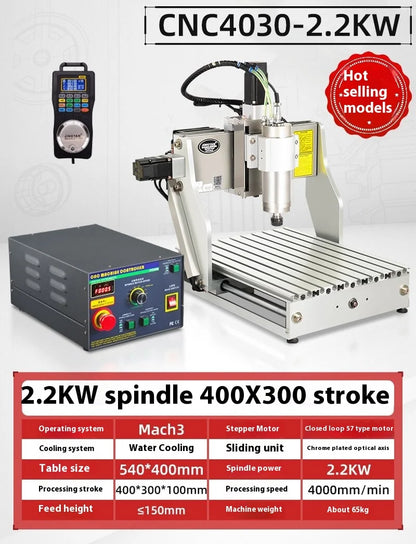 TEBAK JY-18 CNC Router Engraver Industrial Engraving Machine 6040 Milling Machine