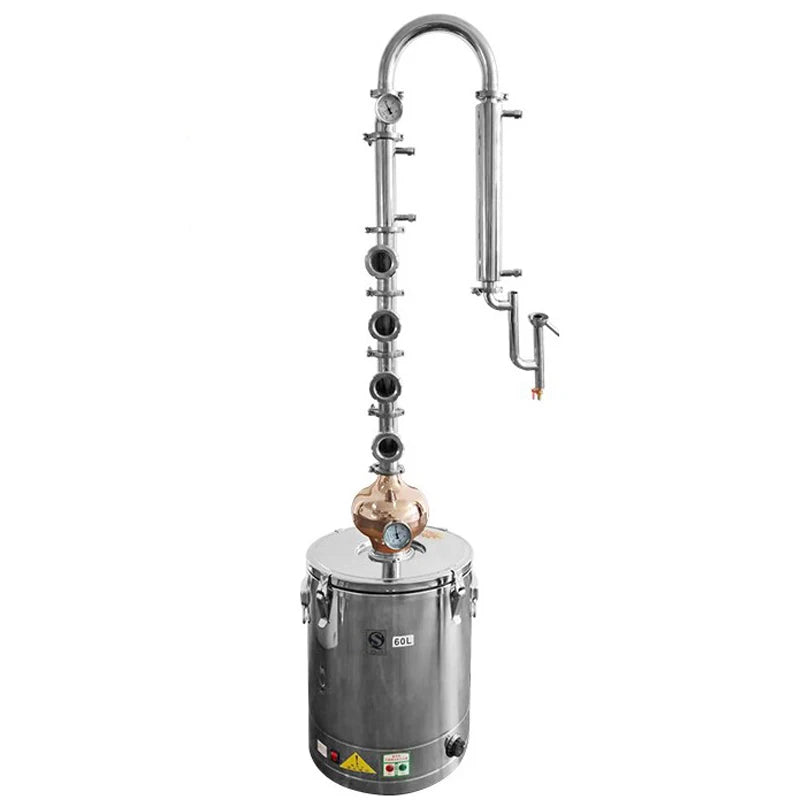 TEBAK Distillery Hand-made Gin/Vodka/Whiskey/ Ethanol Production Copper Distillation Equipment Wine Gin Vodka Alcohol Distiller