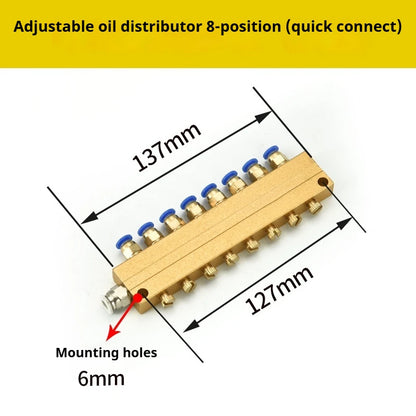 Wholesale Price Oil Separator Adjustable Drain Distribution Lubrication System Distribution Valve Oil Separator