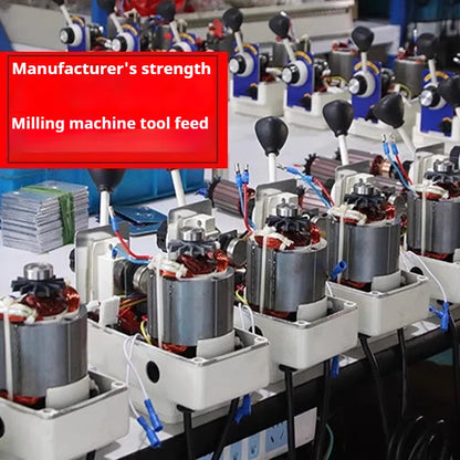 Universal Electronic Feed Drive Device for Milling Machines - Automatic Feed Drive Device for Milling Operations