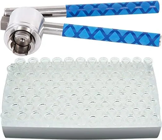 TEBAK 10ml 20ml Manual Glass Vial Perfume Bottle Aluminum Glass Bottle Cap Sealing Machine