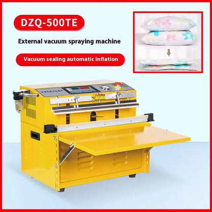 TEBAK Inflatable Sealing Machine External Vacuum Packing Machine Food Processing Machinery for Business