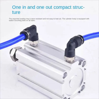 ANDUUK Compact Cylinder SSD2-L-12-5/10/15/20/25/30-N-W1/-W1 Thin Cylinder