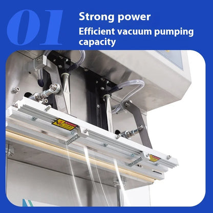 ANDUUK Commercial Electric Vertical Vacuum Sealer Machine for External Food Packaging for Wood Cases New Condition for Commodity