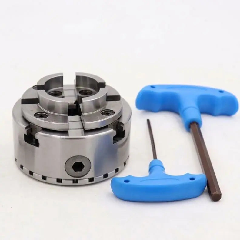 ANDUUK Four Jaw Chuck KP96 KP125 4-JAW SELF-CENTERING CHUCK