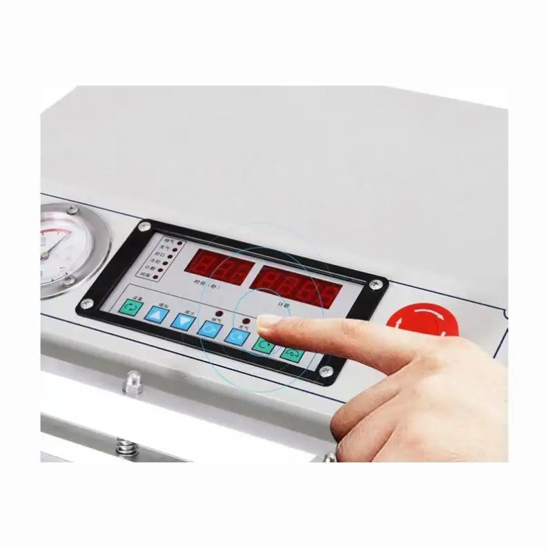 TEBAK Single Chamber Inflating Gas Food Meat Pumping Fruit Vegetable External Vacuum Packaging Machine