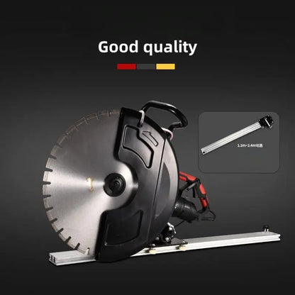 TEBAK Electric 220v Machine Road Cutter Concrete Cutter Building Wall Cutting Cement Pipe Cut off Machine