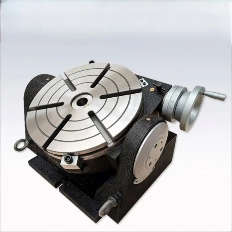 Milling Drilling Boring Machine Tools Universal Tilting Rotary Table TSK320 Motor Alloy Steel Provided 18 Vacuum Table for Cnc