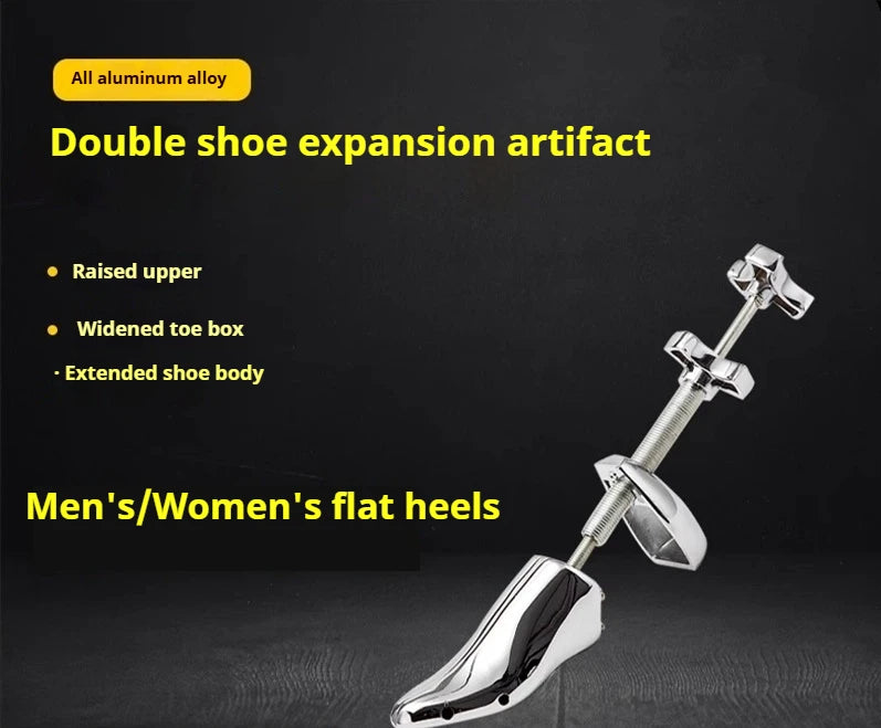 TEBAK Aluminum Alloy Metal Shoe Stretcher for High Heels Half Size Shoe Stretcher