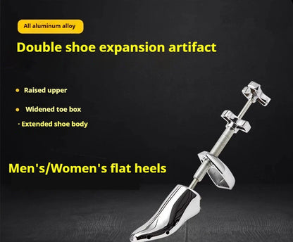 TEBAK Aluminum Alloy Metal Shoe Stretcher for High Heels Half Size Shoe Stretcher