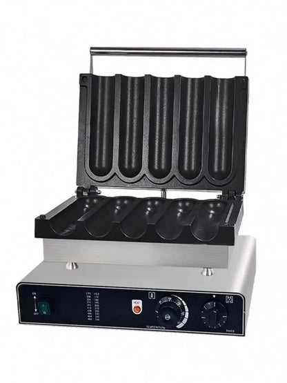 Heating Chicken Rolling Machine Two Grids Five Grids Roll Machine Commercial Chicken Wraps Toaster With Digital Display