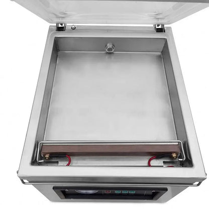 TEBAK Date Printing Dz 400 Desktop Single Chamber Wet Dry Liquid Food Small Household Vacuum Sealer Packing Machine