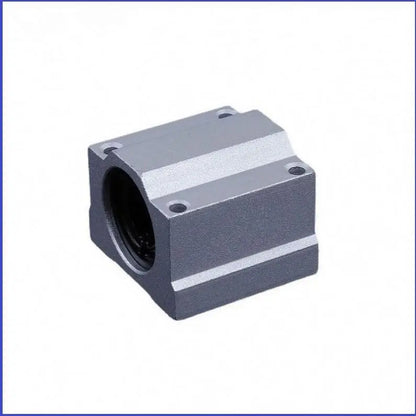 D-24 Aluminum Linear Motion Rail Clamping Rod Rail Guide Support SHF8 for 8mm Diameter Shaft