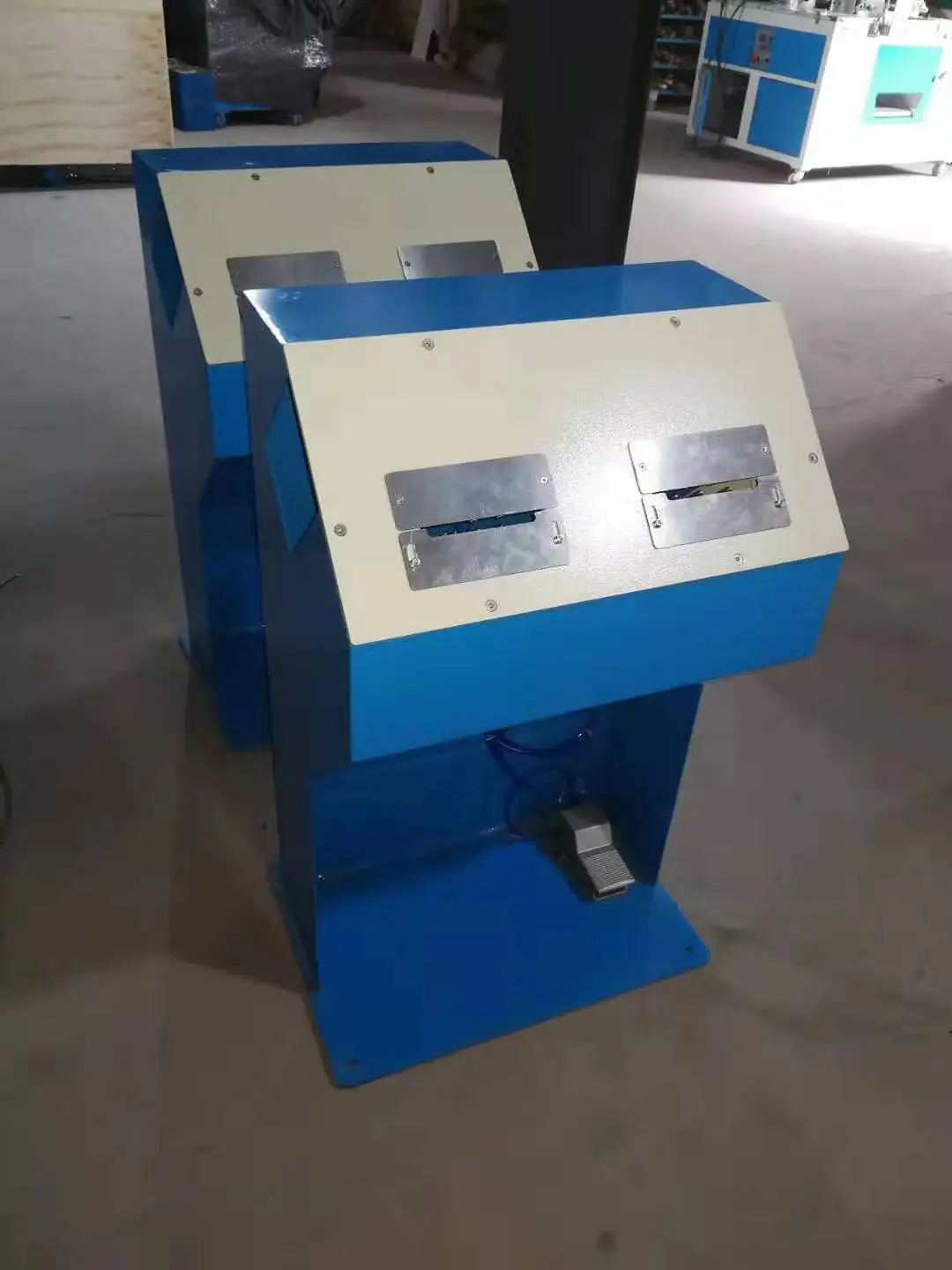 A TEBAK High quality bathroom Beach Slippers 4/6 Hole Strap Fixing Machine for Sandals Strap Application