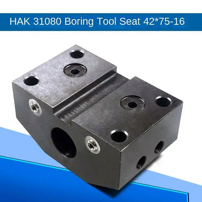HAK31080 End Cutter Holder 42*75-16 Cnc Lathe Turret Tool Holders for NC TURRET Support Drawing Customization F58*G32*D16