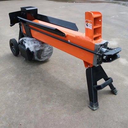 TEBAK Electric Hydraulic Wood Splitter Small Rural Automatic Wood Splitter Light Wood Crusher