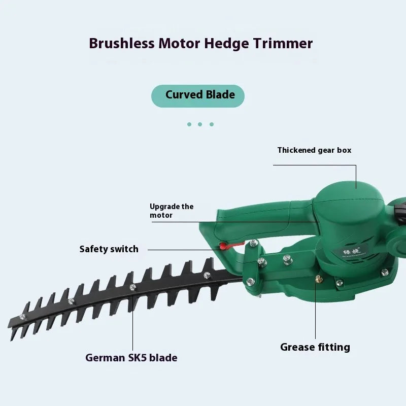 TEBAK New Product Rechargeable Hedge Trimmer Lithium Battery Electric Tea Harvesting Machine