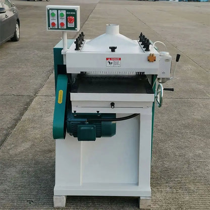 TEBAK XJ-25 High Speed Woodworking Machinery Double Sided  Electric Wood Thickness Planer Surface Jointer Thicknesser Machine
