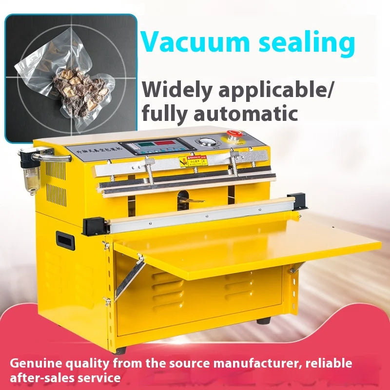 TEBAK Inflatable Sealing Machine External Vacuum Packing Machine Food Processing Machinery for Business