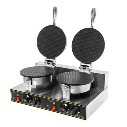 TEBAK Semi Automatic Commercial Ice Cream Cone Baking Machine Commercial Ice Cream Waffle Cone Maker Machine