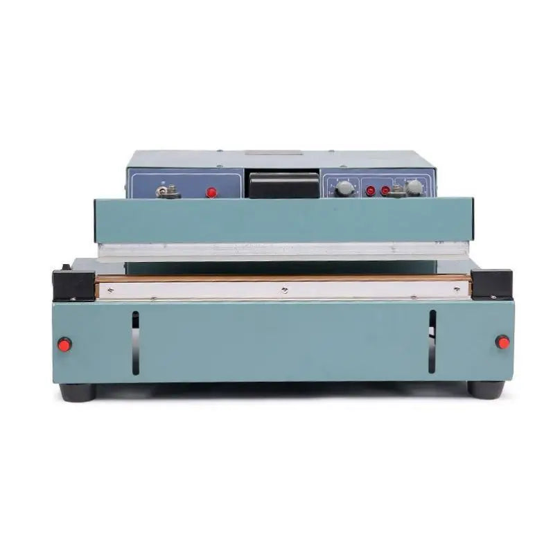TEBAK Semi Auto Heat Pedal Aluminum Food Chemical Materials Plastic Bag Foot Impulse Cutter Sealer Sealing Machine