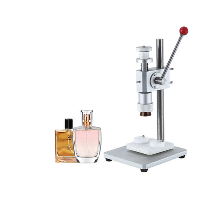TEBAK SY-50 Perfume Bottle Capping Machine Manual Perfume Bottle Crimping Machine Perfume Neckline Capping Machine