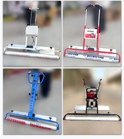 TEBAK Electric Laminating Machine Cement Flooring Vibrating Cover Film Machine to Remove Footprints Vibration Leveling Ruler