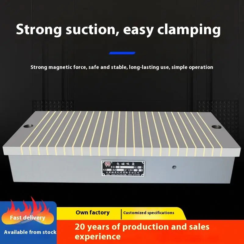 TEBAK Factory Customized 3 Jaw Lathe Chuck Clamping Magnets of Magnetic Grinding Chuck for Surface Grinder X11